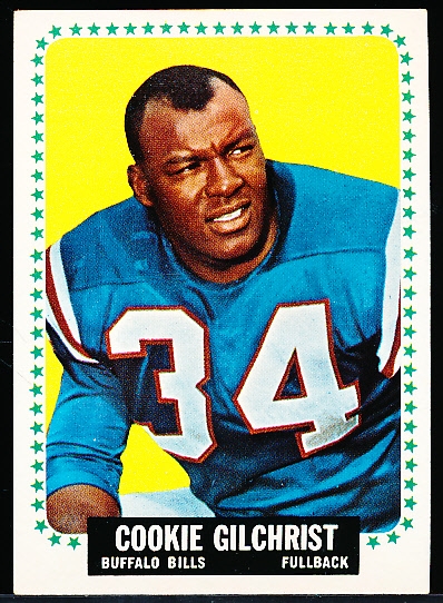 1964 Topps Fb- #29 Cookie Gilchrist, Bills- SP