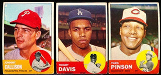 1963 Topps Bb- 16 Diff
