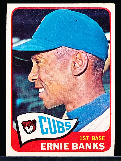 1965 Topps Baseball- #510 Ernie Banks, Cubs