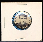 1910-12 Sweet Caporal Bb Pin- McLean, Reds- Small Letter Version