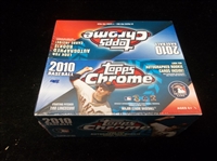 2010 Topps Chrome Bsbl.- 1 Unopened Retail Box