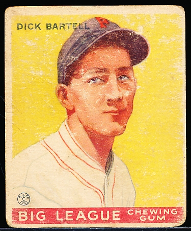 1933 Goudey Bb- #28 Bartell, Phillies