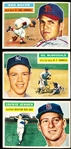 1956 Topps Baseball- 3 Diff