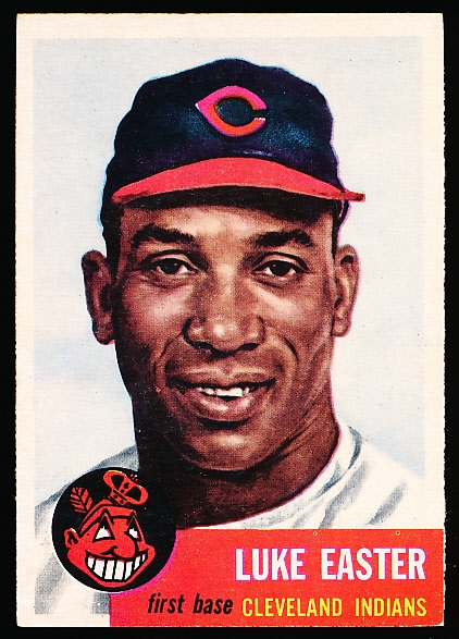 1953 Topps Baseball- #2 Luke Easter, Cleveland