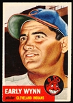 1953 Topps Baseball- #61 Early Wynn, Cleveland