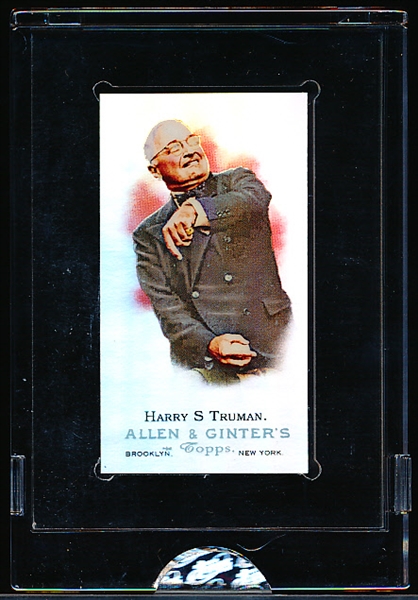 2009 Allen & Ginter ETopps Non-Sports “Presidents” #8 Harry S. Truman- #452/999