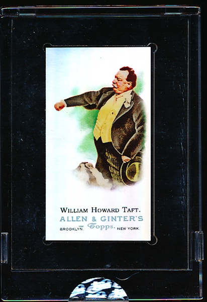 2009 Allen & Ginter ETopps Non-Sports “Presidents” #11 William Howard Taft- #253/999
