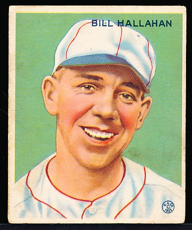 1933 Goudey Baseball- #200 Bill Hallahan, Cardinals