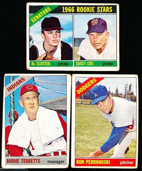 1966 Topps Bb- 3 Diff Hi#’s