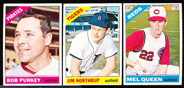 1966 Topps Bb- 3 Diff Hi#’s