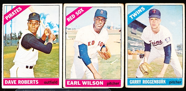 1966 Topps Bb- 3 Diff Hi#’s