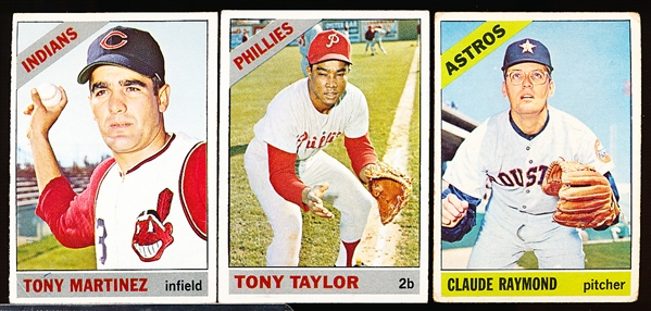 1966 Topps Bb- 3 Diff Hi#’s