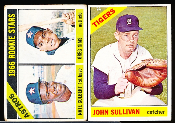 1966 Topps Bb- 2 Diff Hi#’s