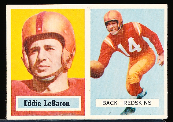 1957 Topps Football- #1 LeBaron, Wash