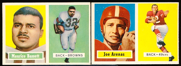 1957 Topps Football- 7 Diff