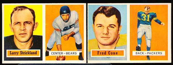 1957 Topps Football- 7 Diff