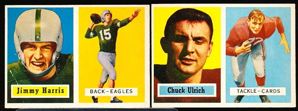 1957 Topps Football- 7 Diff