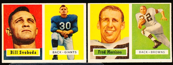 1957 Topps Football- 7 Diff