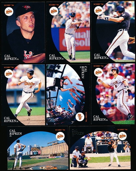 1994 Score Baseball Cal Ripken Jr. Complete Sets of 9 Cards- 2 Sets