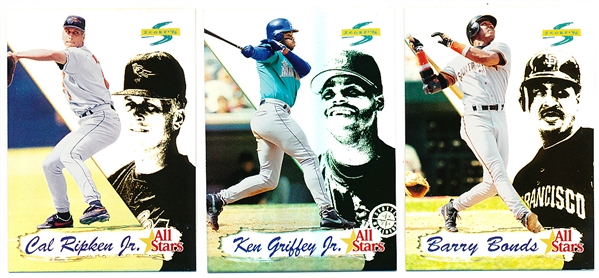 1996 Score Baseball- “All-Stars” Complete Insert Set of 20