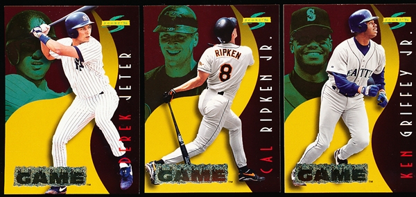 1996 Score Baseball- “Numbers Game” Complete Insert Set of 30