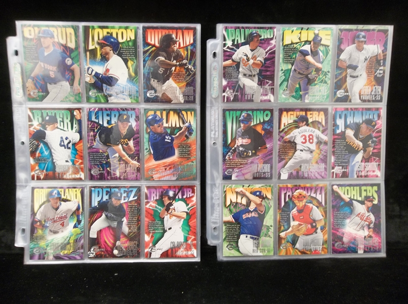 1997 Circa Baseball Complete Set of 400 in Pages