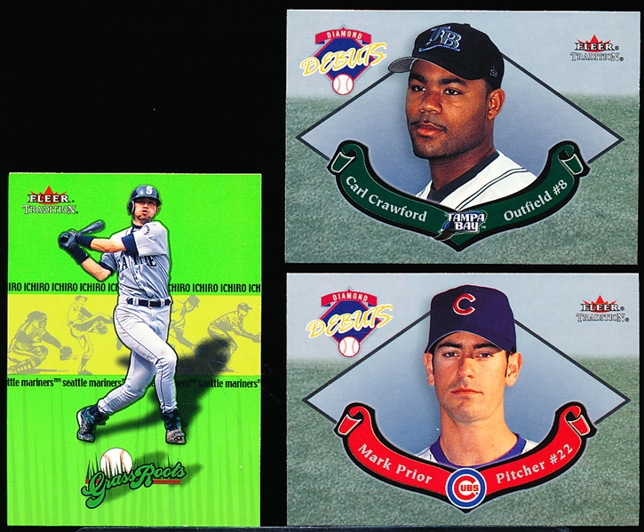 2002 Fleer Tradition Update Baseball- 2 Diff. Complete Insert Sets