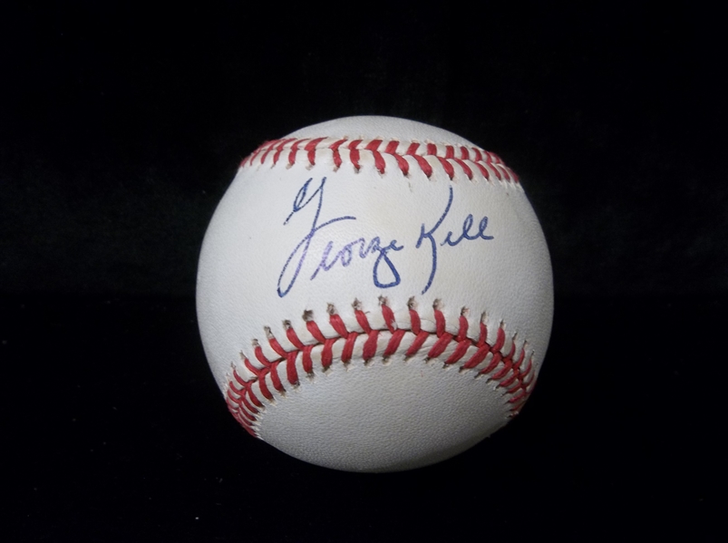 Autographed George Kell Official AL Baseball