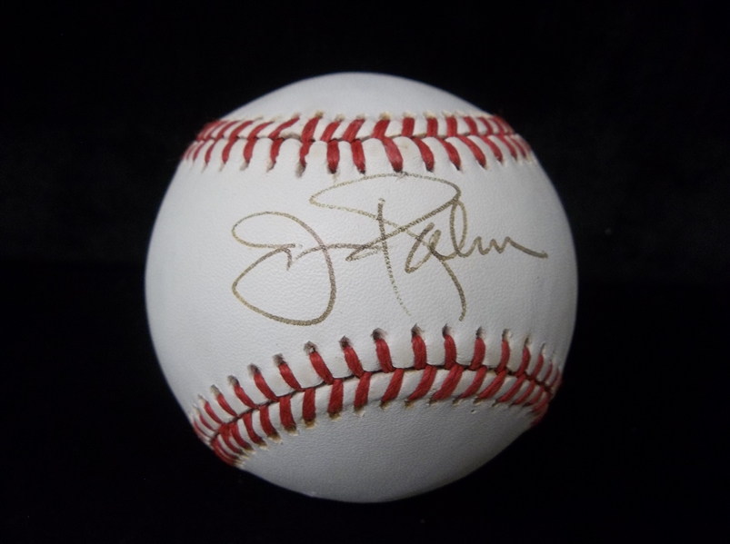 Autographed Jim Palmer Official AL Baseball