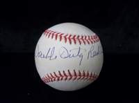 Autographed Ted “Double Duty” Radcliffe Autographed Rawlings N.L. (Coleman Pres.) Baseball - PSA Certified