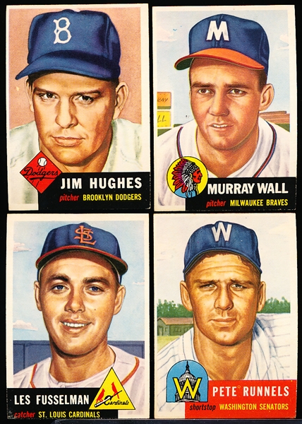 1953 Topps Bb- 4 Diff