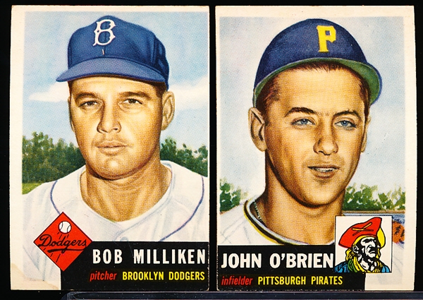 1953 Topps Bb- 2 Diff Hi#’s