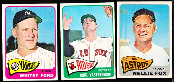 1965 Topps Bb- 3 Diff