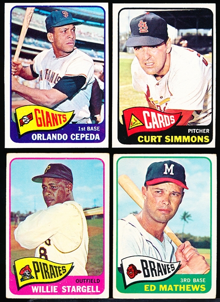 1965 Topps Bb- #4 Diff