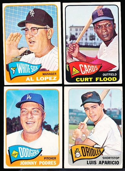 1965 Topps Bb- 4 Diff