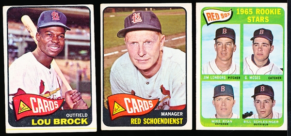 1965 Topps Bb- 3 Diff