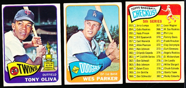 1965 Topps Bb- 27 Diff