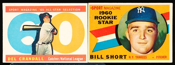 1960 Topps Bb- 5 Cards