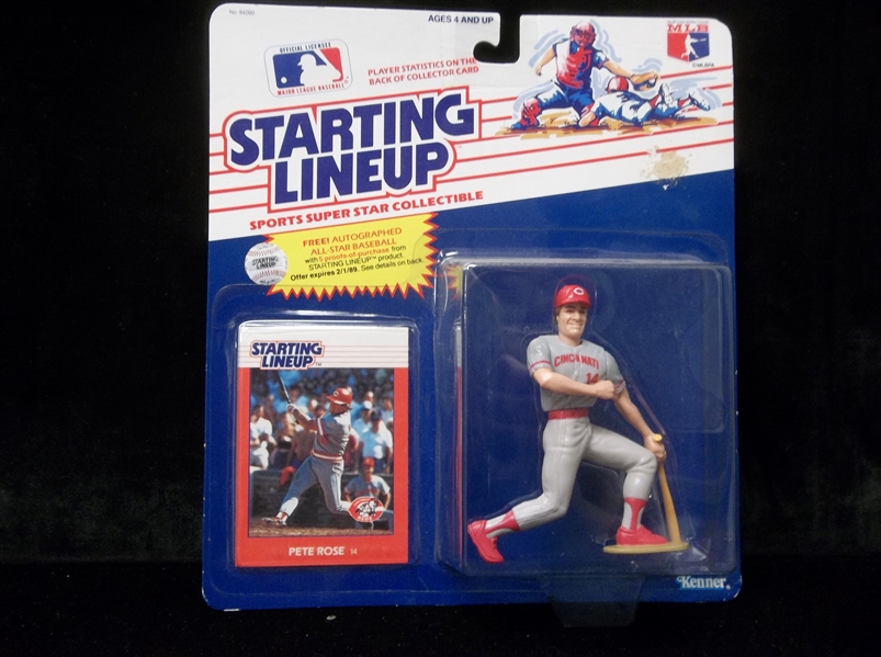 1988 Kenner SLU- Pete Rose, Reds