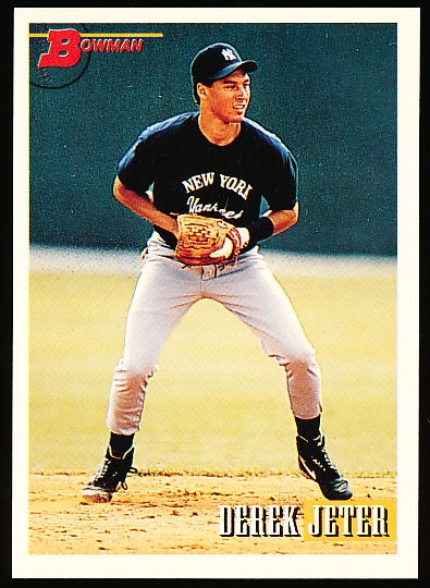 1993 Bowman Baseball- #511 Derek Jeter RC, Yankees