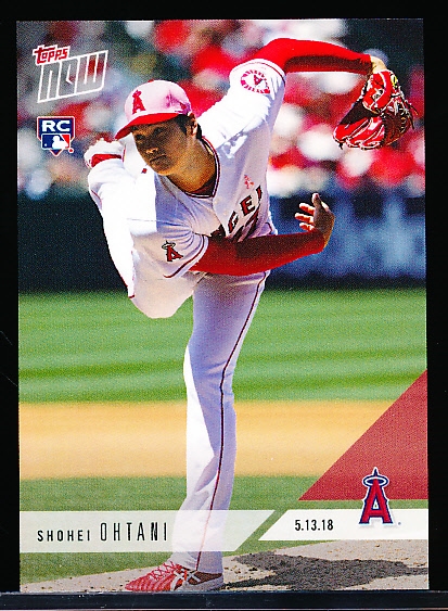 2018 Topps Now Bsbl. #210 Shohei Ohtani RC