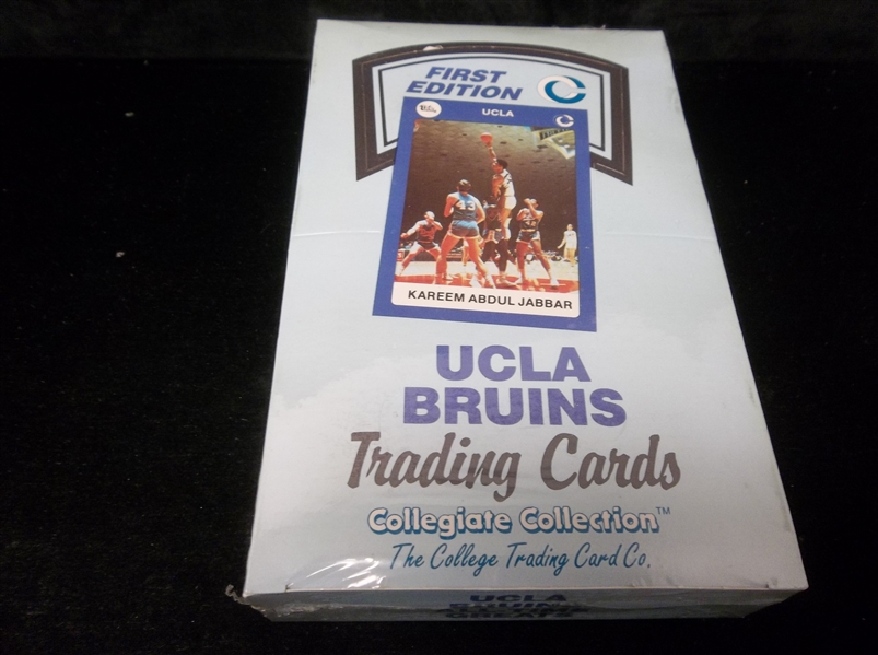 1990 Collegiate Collection UCLA Bruins- First Edition- One Unopened Wax Box