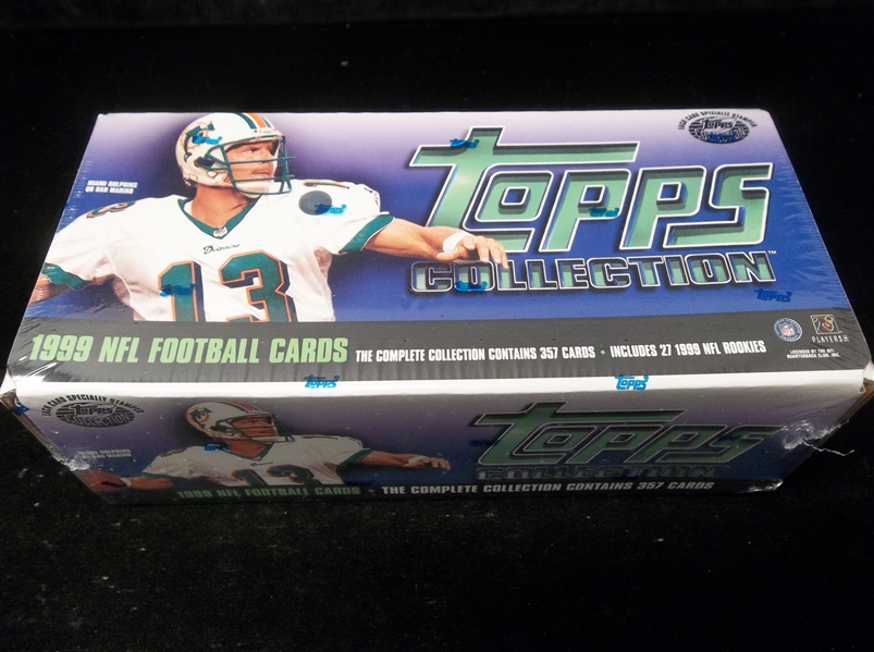 1999 Topps Collection Football Factory Sealed Set of 357 Cards