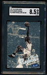 1997-98 Fleer Ultra Basketball Platinum Medallion- #29P Dennis Rodman- SGC 8.5 (Nm-Mt+)- #35/100