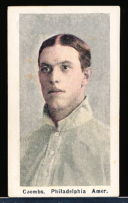 1910-11 M116 Sporting News Bb- Coombs, Phila. Amer