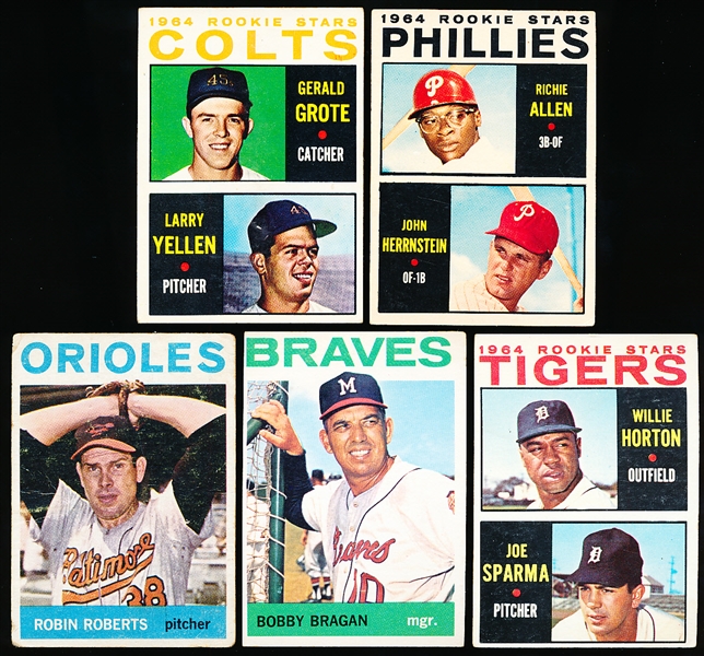 1964 Topps Bb- 5 Diff