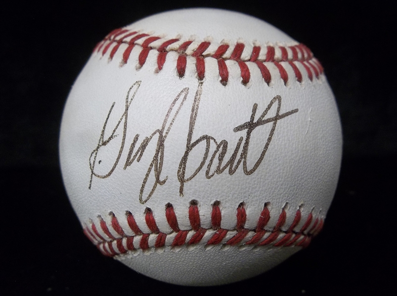Autographed George Scott Official AL MLB Baseball- Beckett Certified