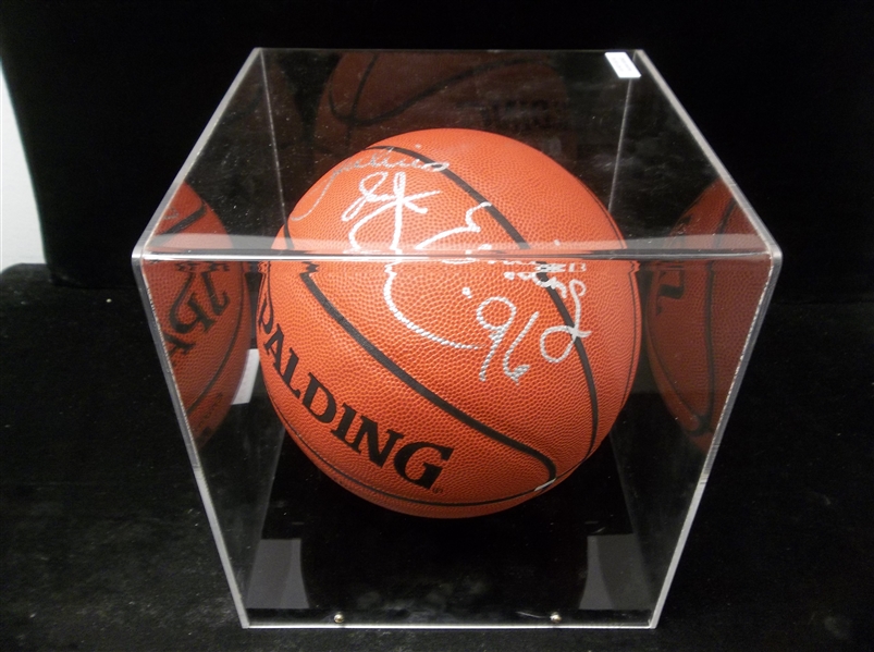 Autographed and Inscribed Julius “Dr. J” Erving Official NBA Spalding Ball- Beckett Certified