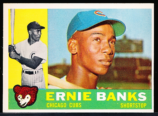 1960 Topps Bb- #10 Ernie Banks, Cubs
