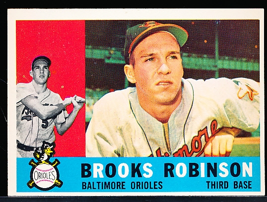 1960 Topps Bb- #28 Brooks Robinson, Orioles